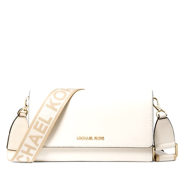Michael Kors ‘Jet Set’ Crossbody Bag in Optic White - Picture 1 of 5